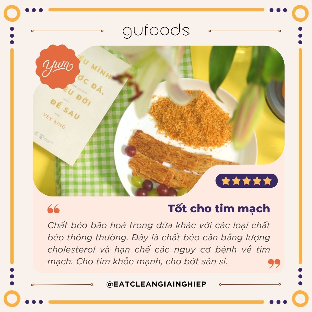 Bánh/vụn dừa nướng