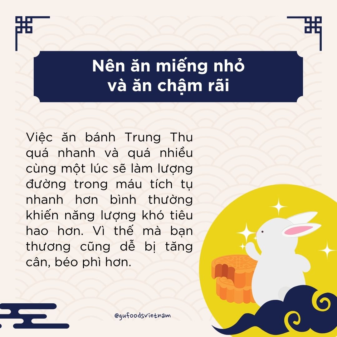Tips ăn bánh Trung Thu không lo tăng cân