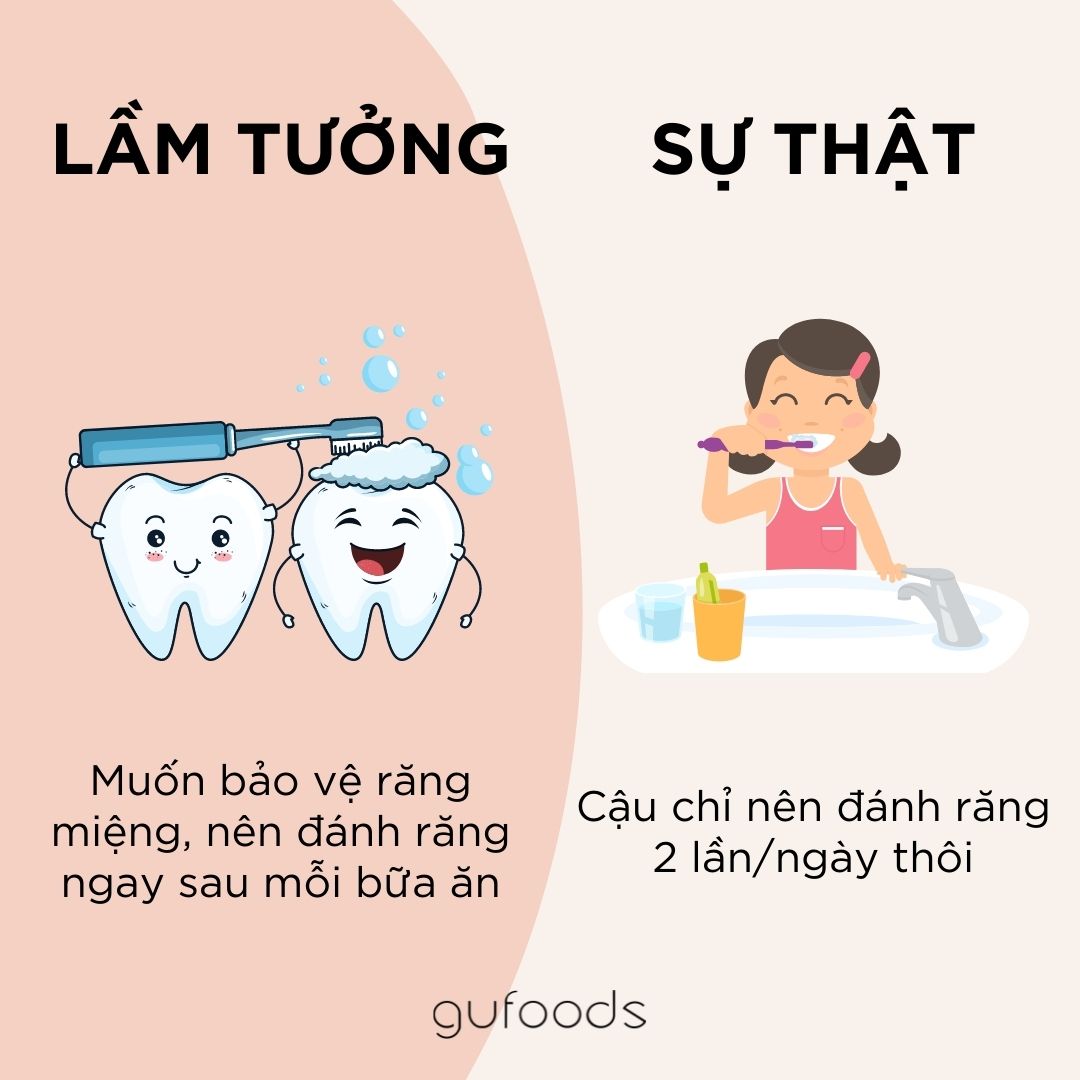 Lầm tưởng về thói quen hàng ngày và sự thật