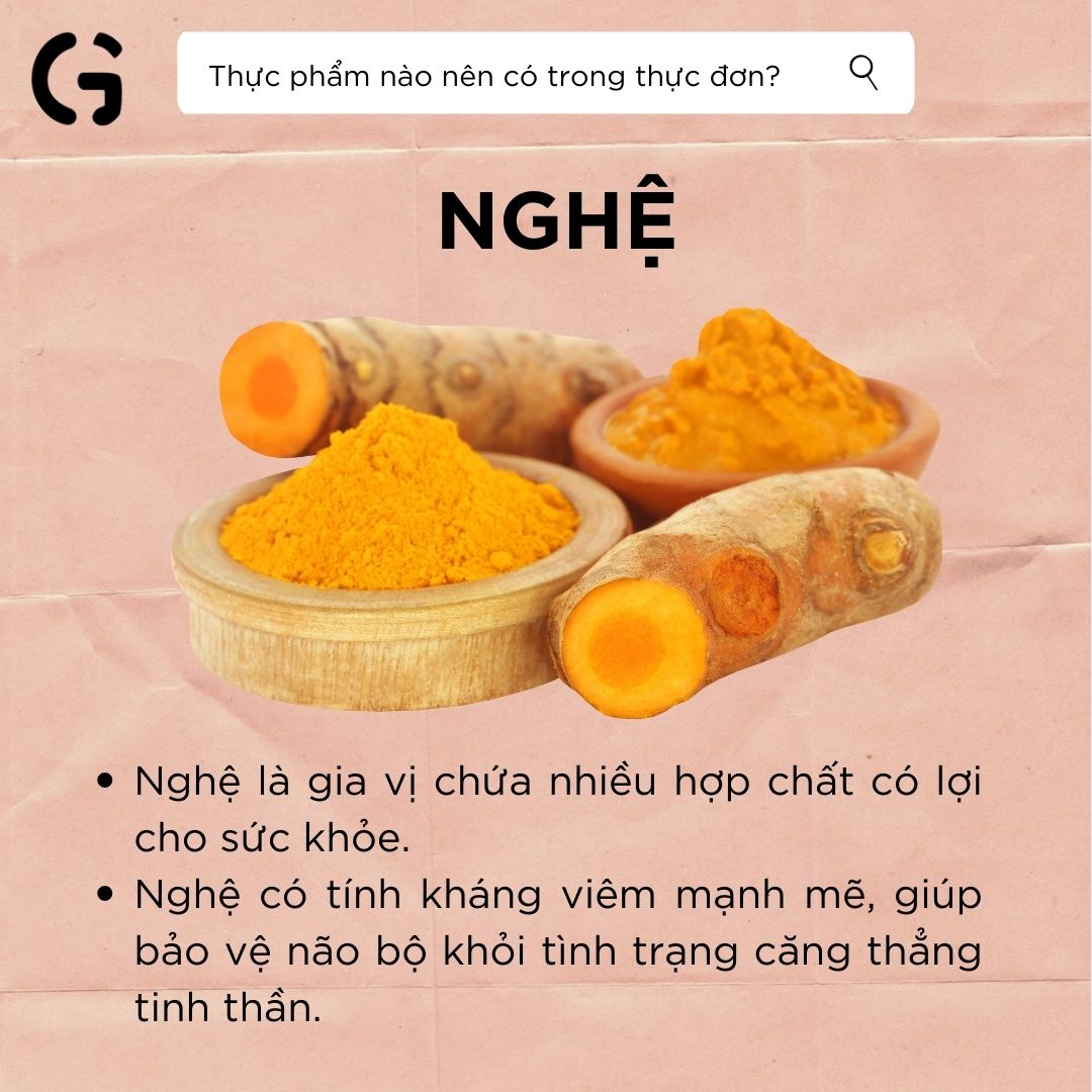 Nghệ nên có trong thực đơn trước và sau khi tiêm vaccine covid-19