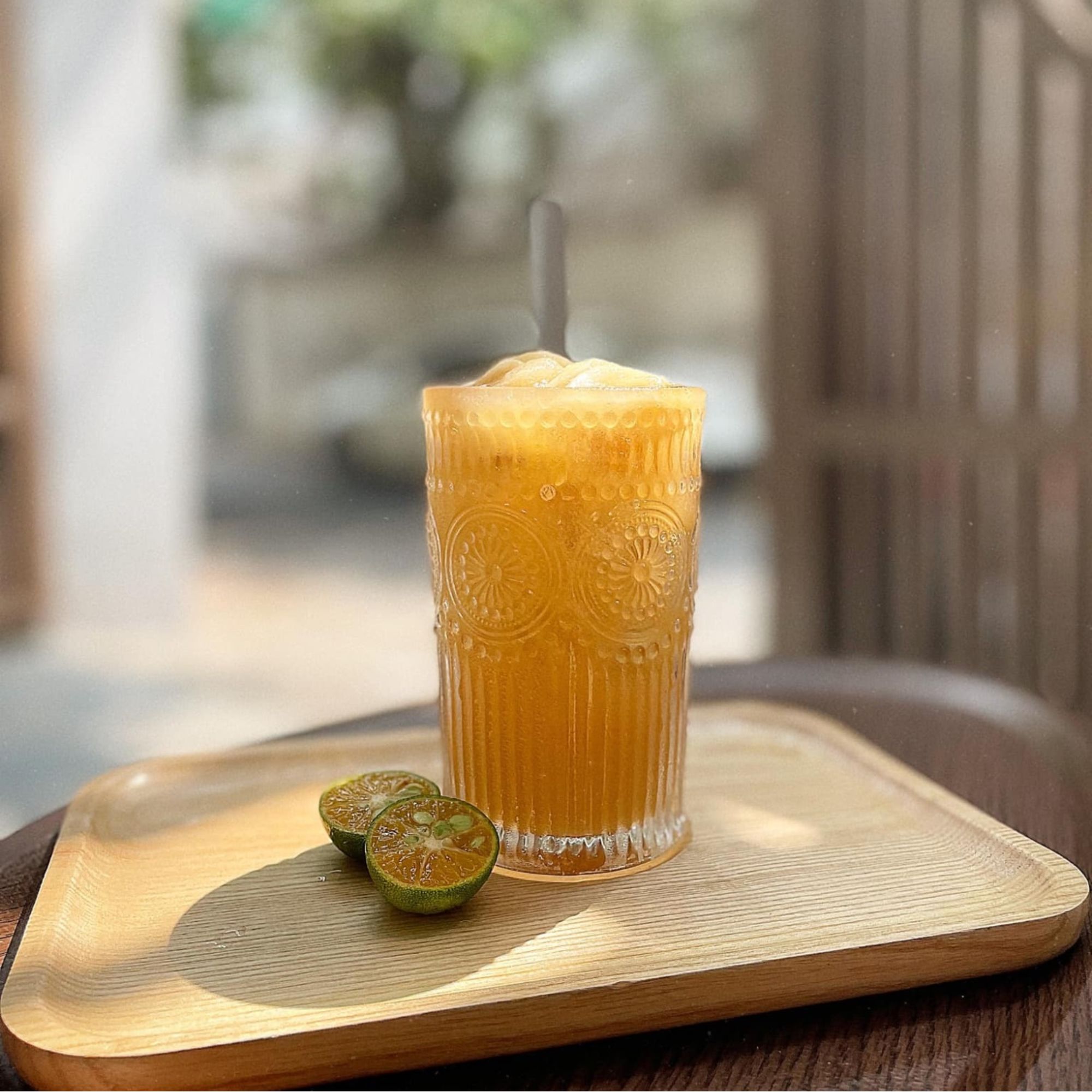 Ly trà mãng cầu tươi