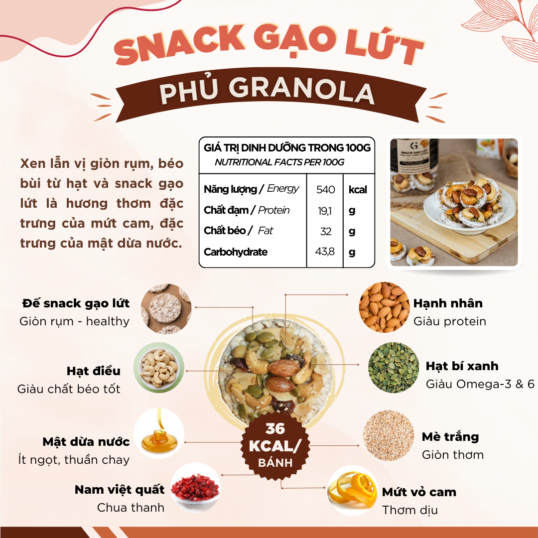 Snack mix tứ vị