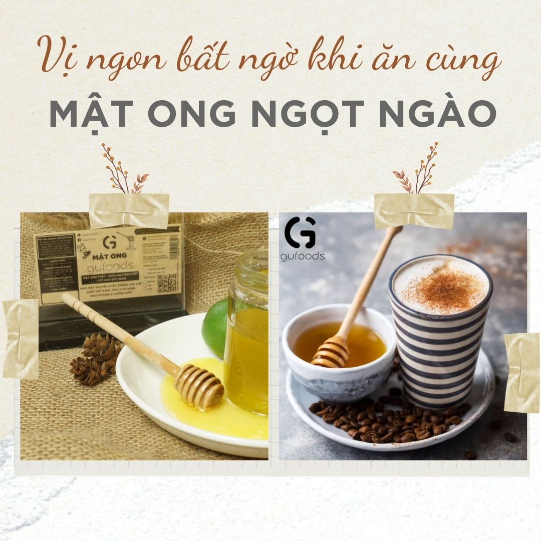 Mật ong thiên nhiên ăn kiêng GUfoods