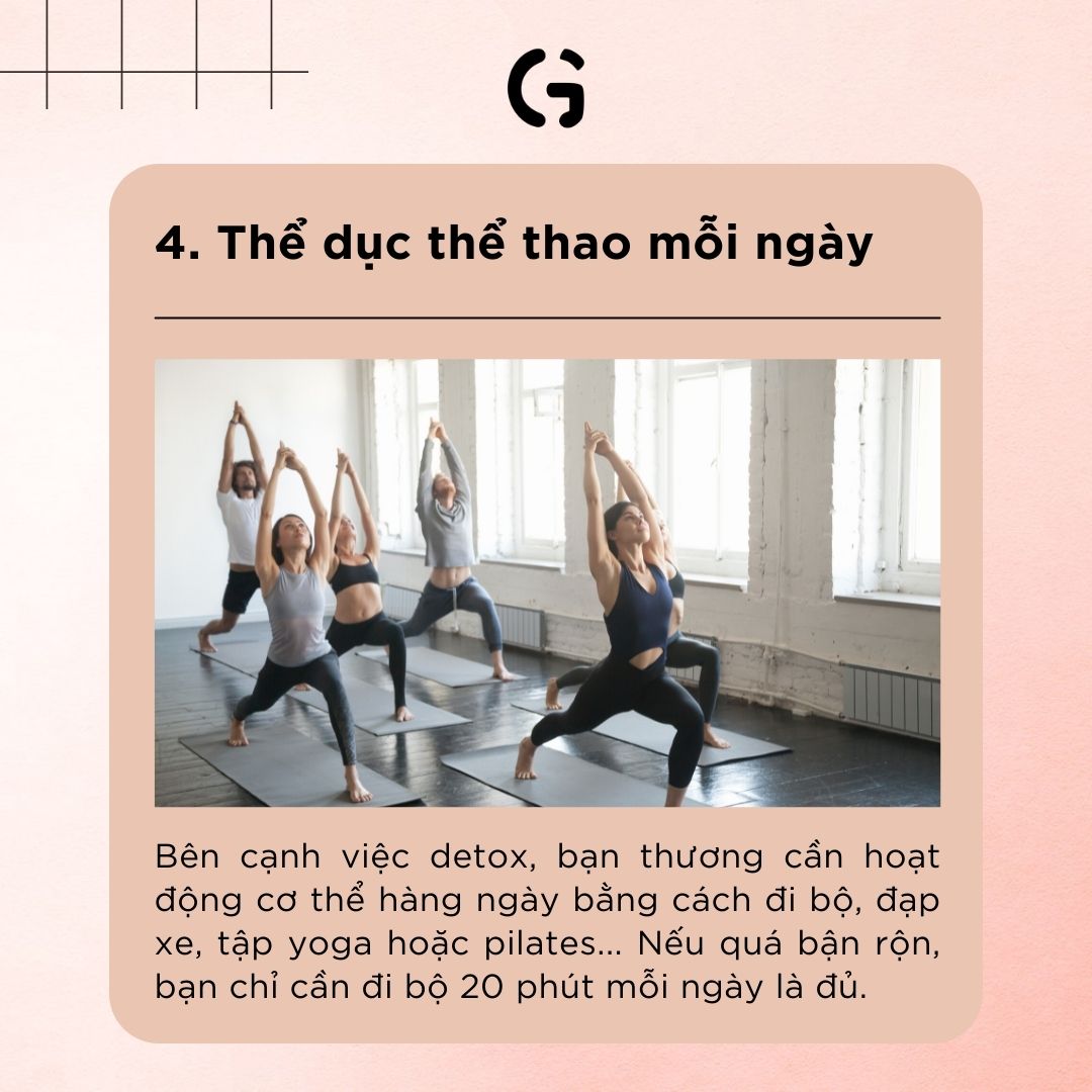 5 bí quyết giúp bạn thương detox cơ thể hậu Tết