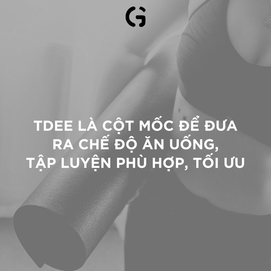 TDEE là cột mốc để đưa ra chế độ ăn uống, tập luyện phù hợp, tối ưu