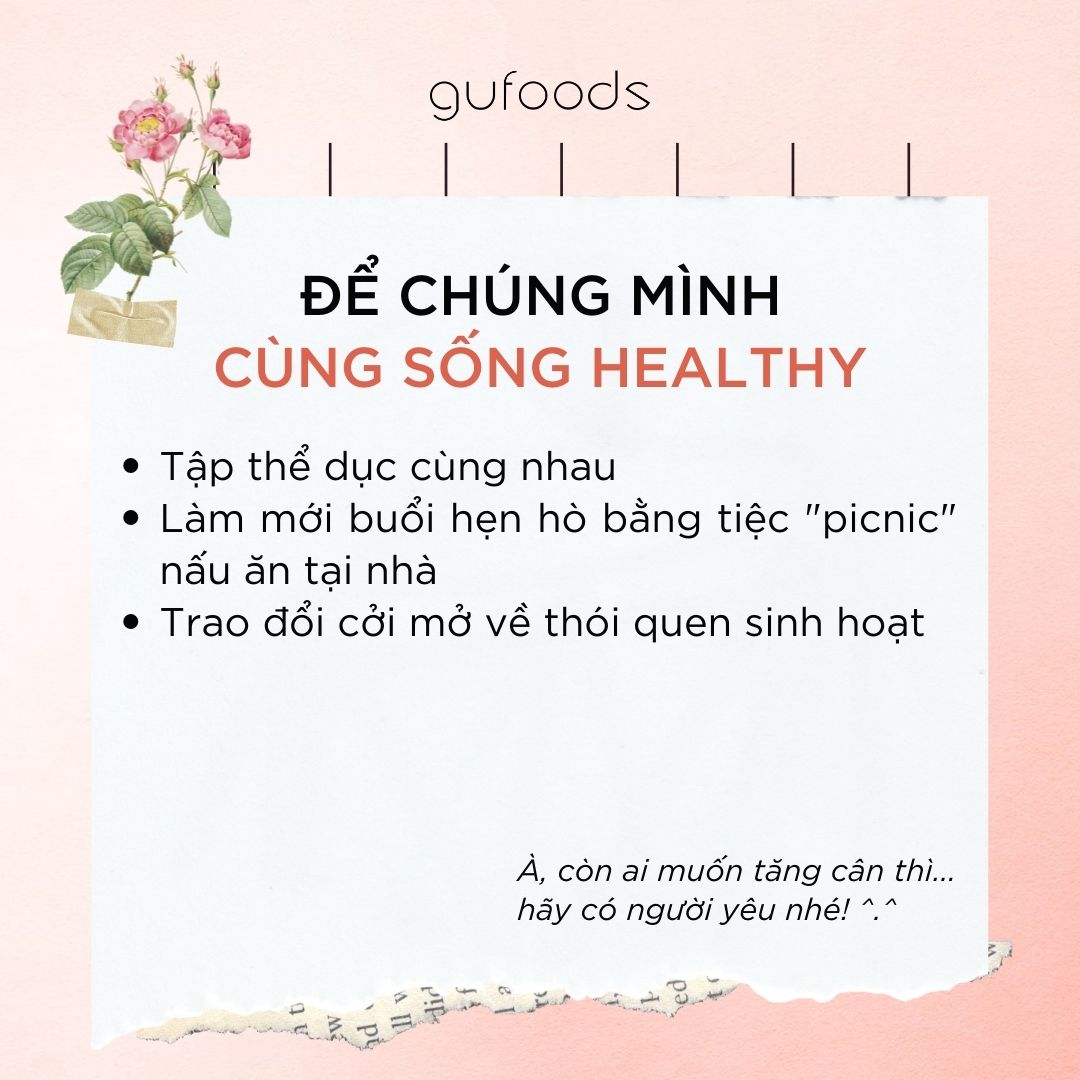 Sự thật về lời đồn YÊU LÀ CÙNG NHAU... TĂNG CÂN