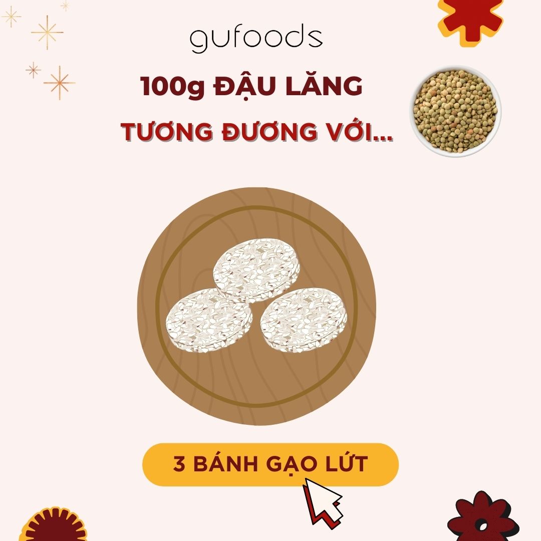 Calories trong đậu lăng