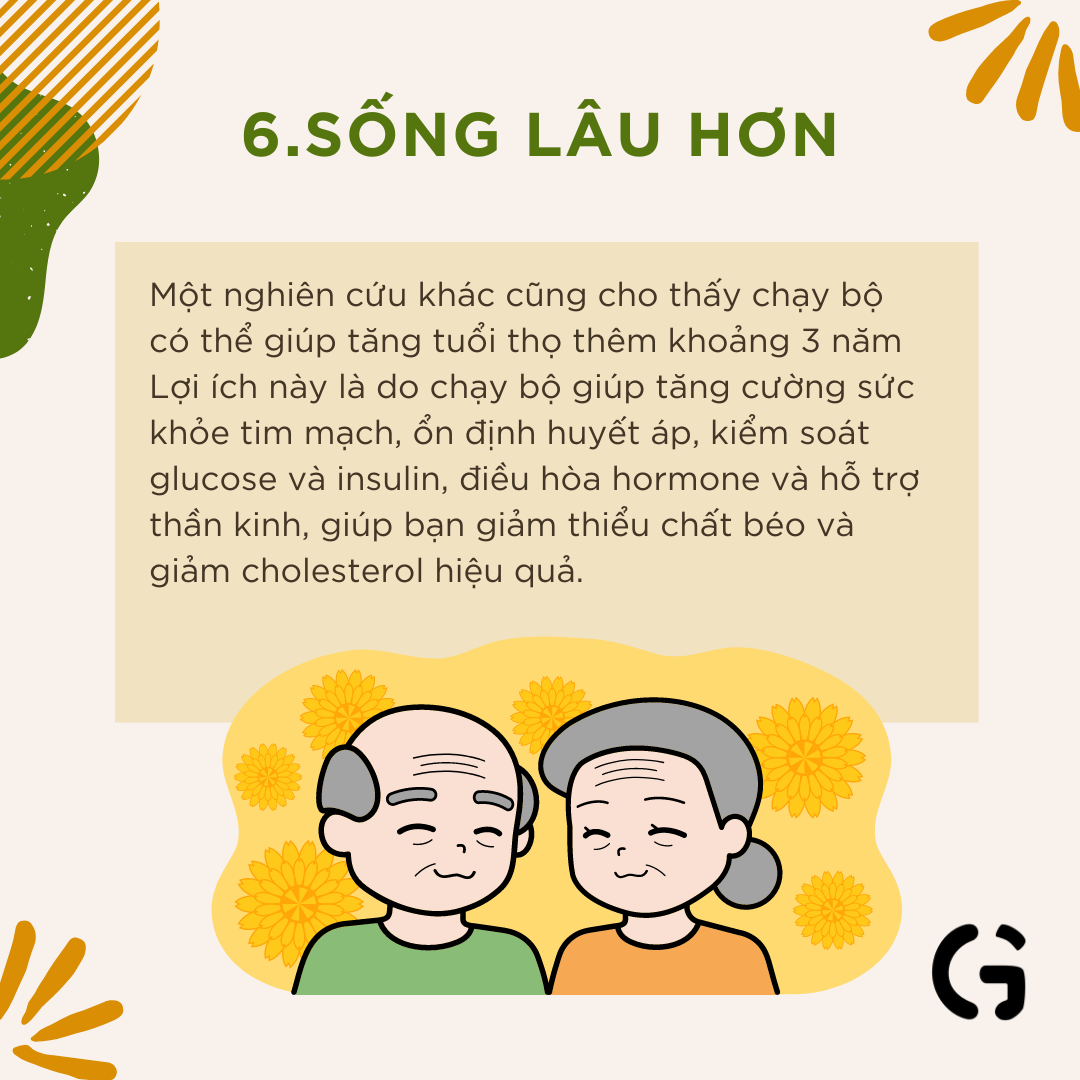 Chạy bộ giúp sống lâu hơn