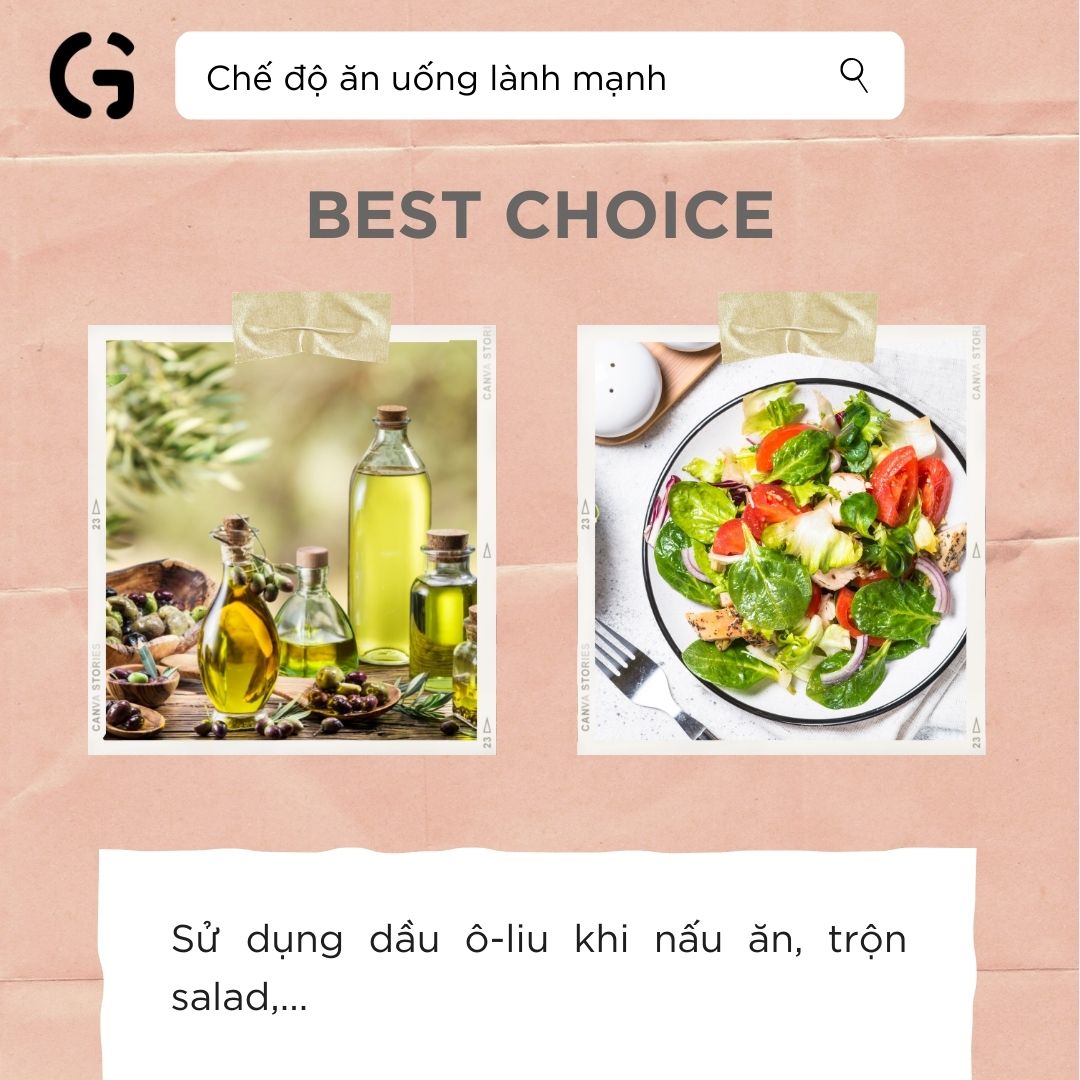 Healthy diet - Chế độ ăn uống lành mạnh