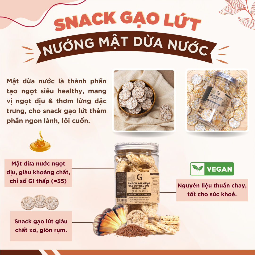 Snack phủ mè hạt chia