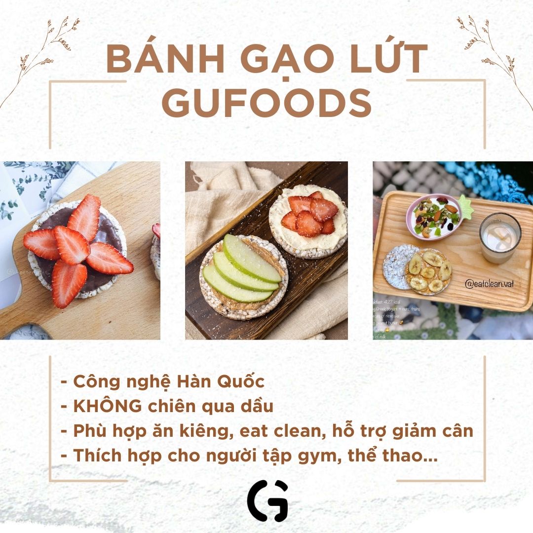 Bữa sáng ăn kiêng lành mạnh cũng bánh gạo lứt