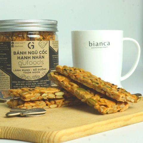 bánh ngũ cốc hạnh nhân ăn kiêng giảm cân