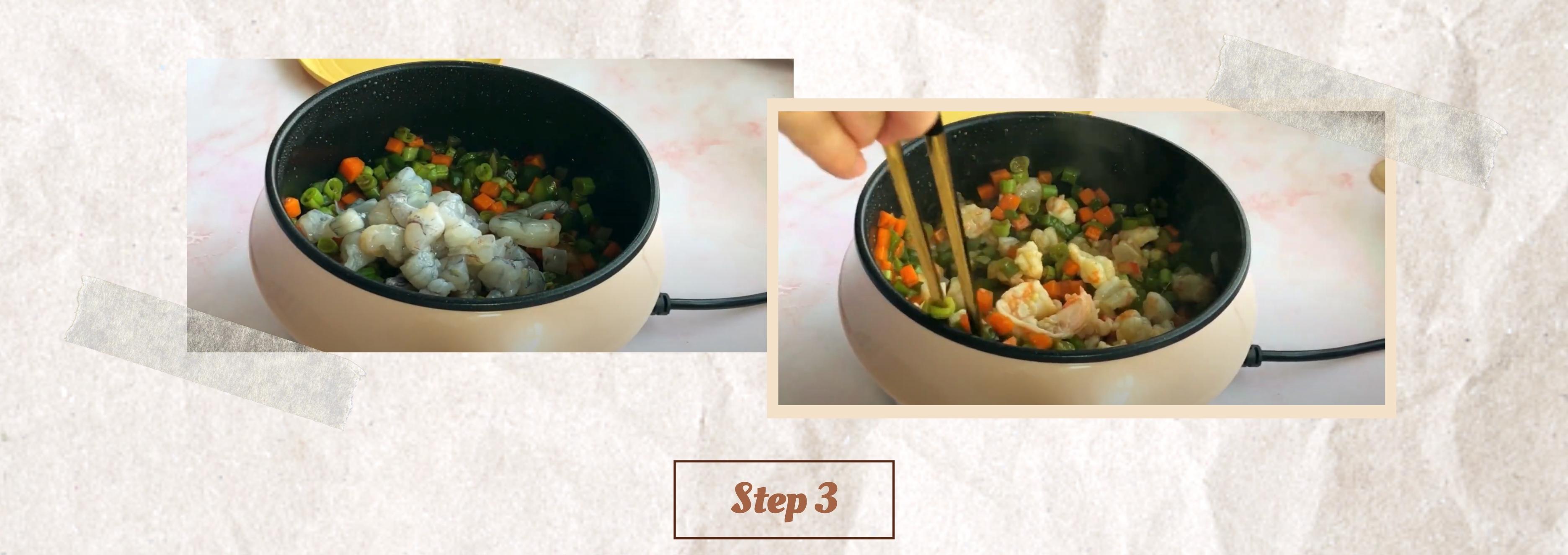 Pineapple fried rice - rice cake recipes