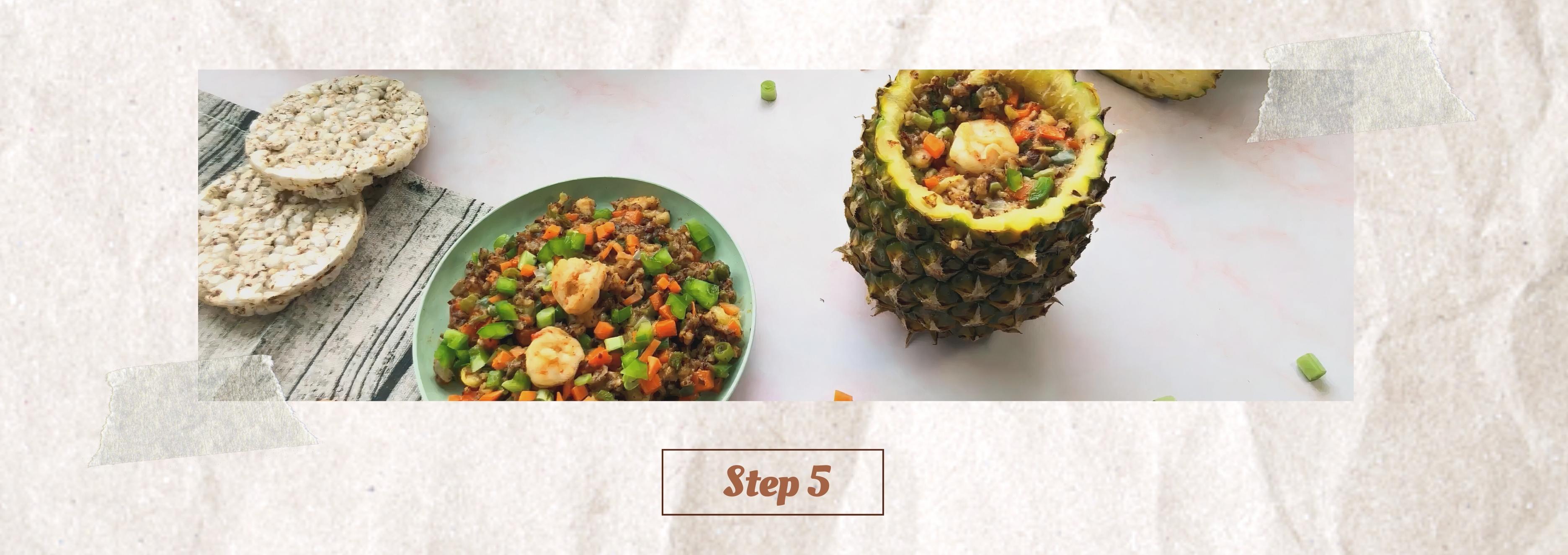 Pineapple fried rice - rice cake recipes