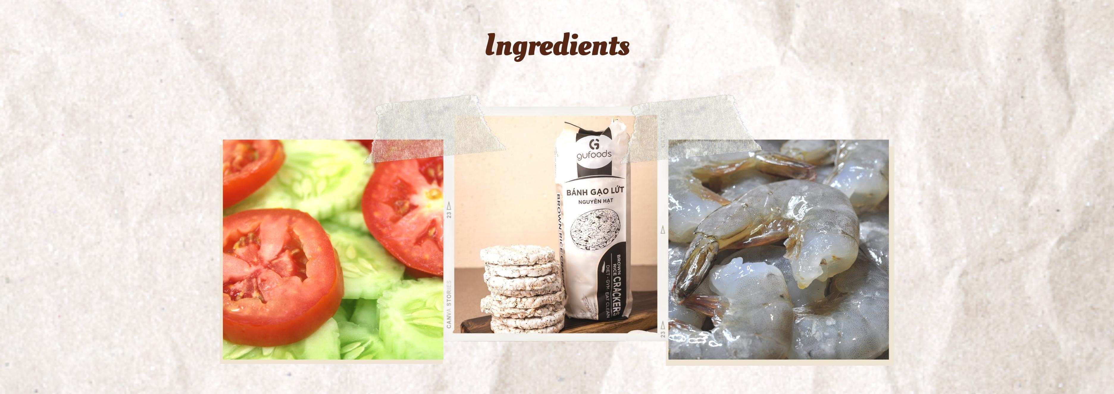 Tom yum brown rice - rice cake recipes