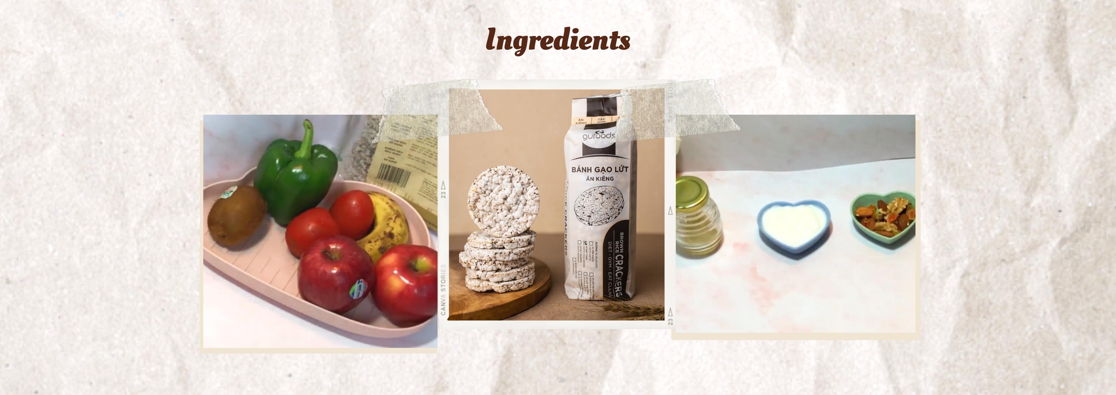 Fruit pizza with brown rice cake - Rice cake recipes