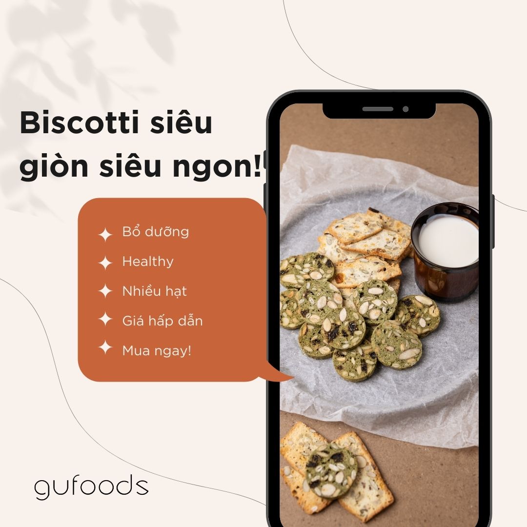 Biscotti - Món ngon phải thử tại GU!
