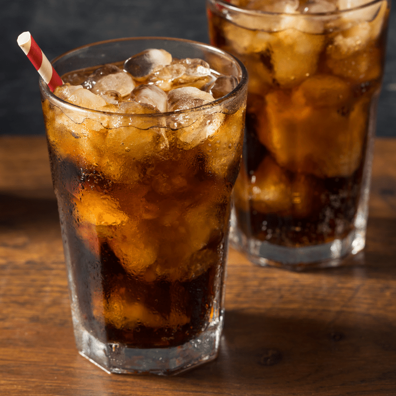 Nước ngọt có gas chứa hàm lượng dường rất cao