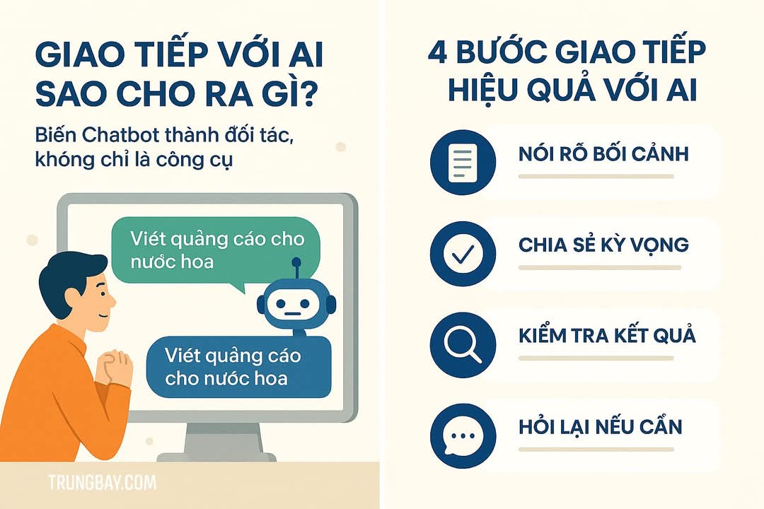 Cách Giao tiếp hiệu quả với Chatgpt và AI nói chung