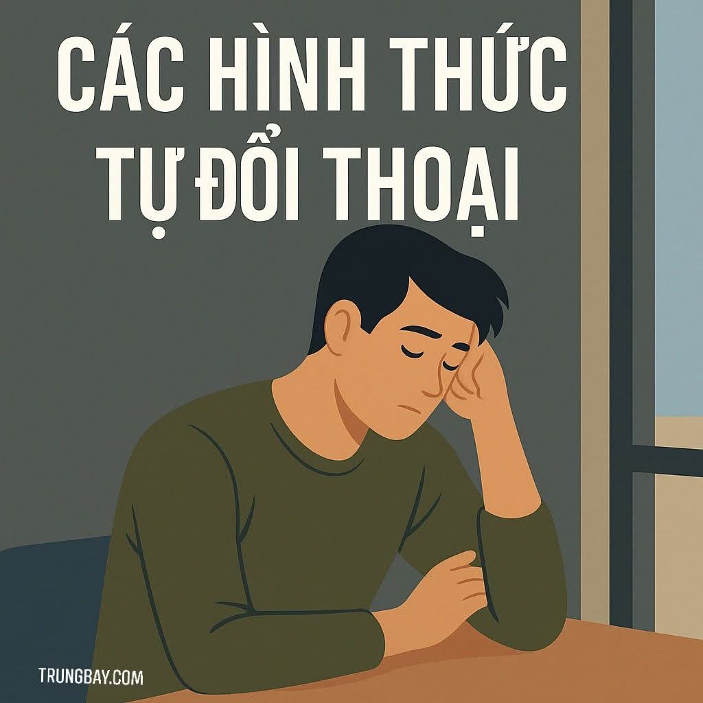 Các hình thức tự đối thoại - Loạt bài Đối thoại nội sinh tại Trưng Bày