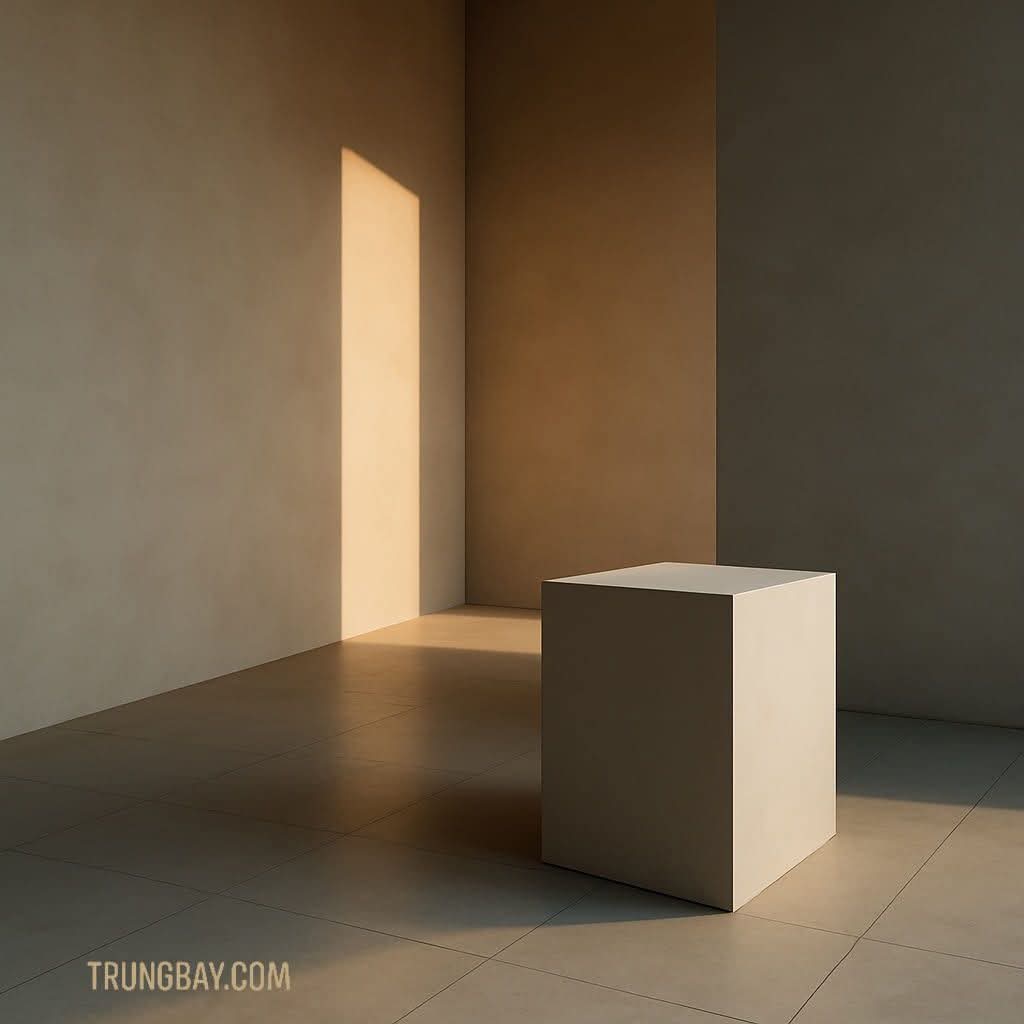 TRƯNG BÀY LÀ SẮP ĐẶT TÂM THẾ CHO NGƯỜI XEM