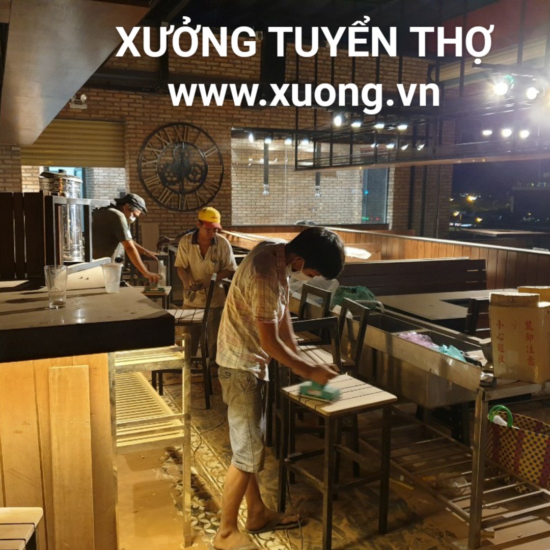 Tuyển thợ làm việc tại HCM