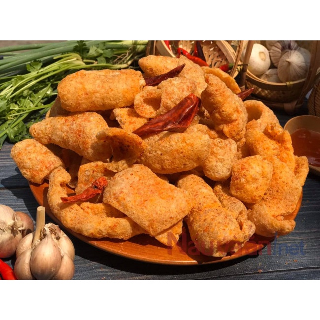 Phân loại da heo chiên giòn xốc muối tỏi ớt