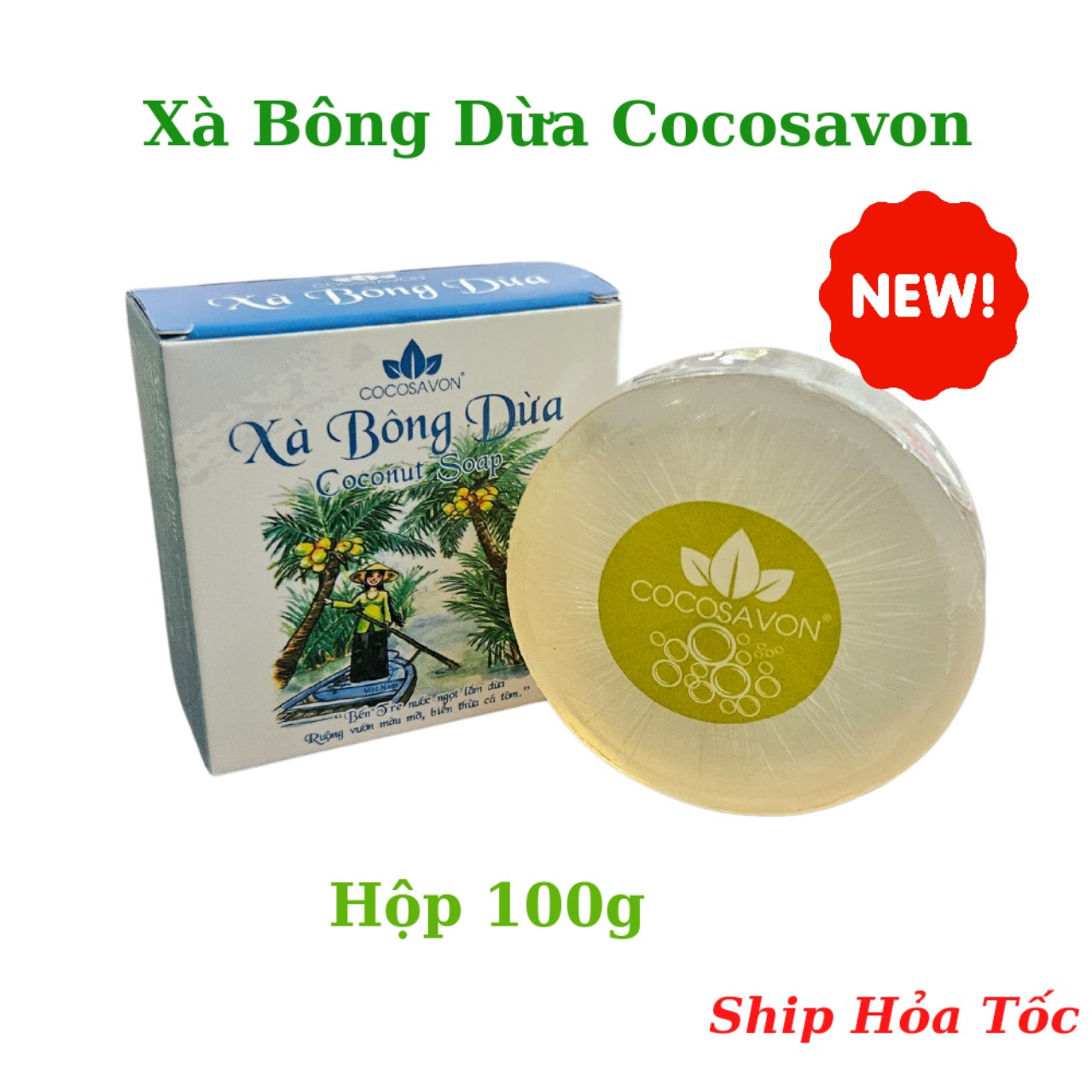 Xà bông dừa Cô Ba Cocosavon