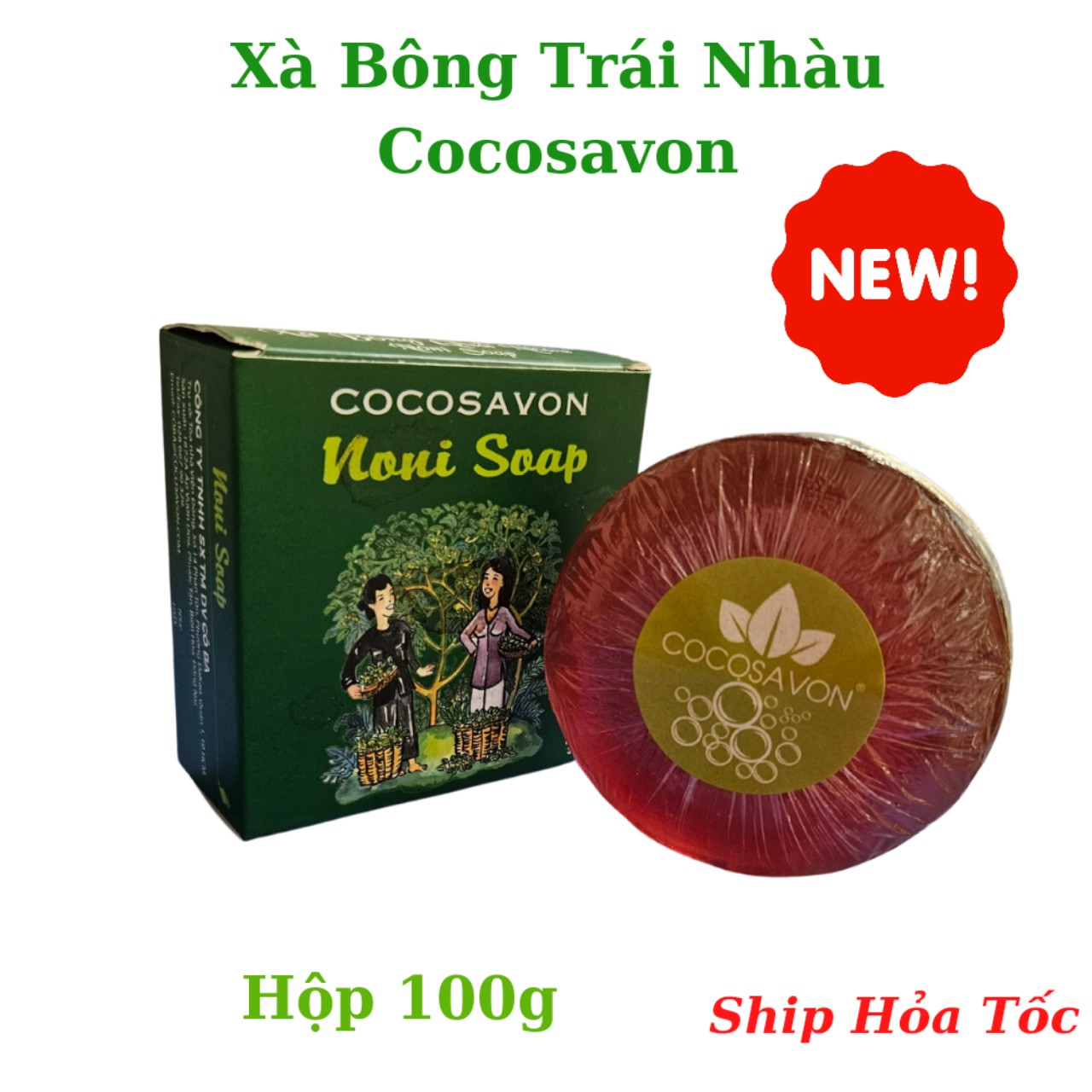 Xà bông quả nhàu Cocosavon