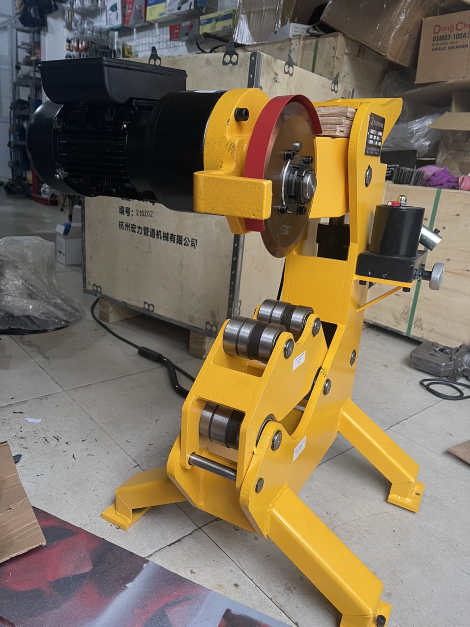 Máy Cắt Ống Thủy Lực QG12-C