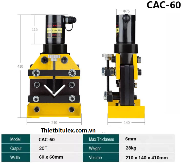 Máy Cắt Sắt V CAC-60