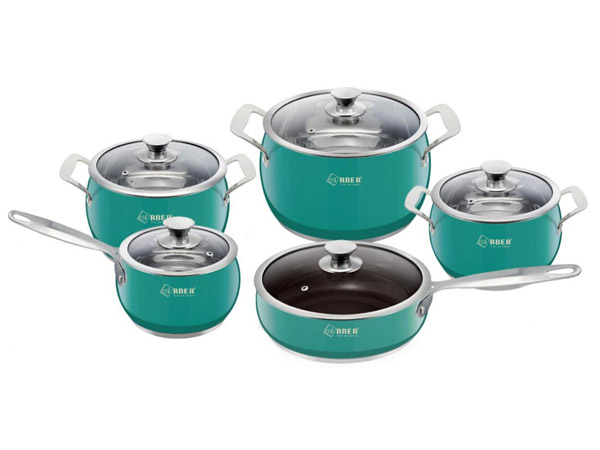 Bộ nồi inox 5 món Arber AN06S | Home Best