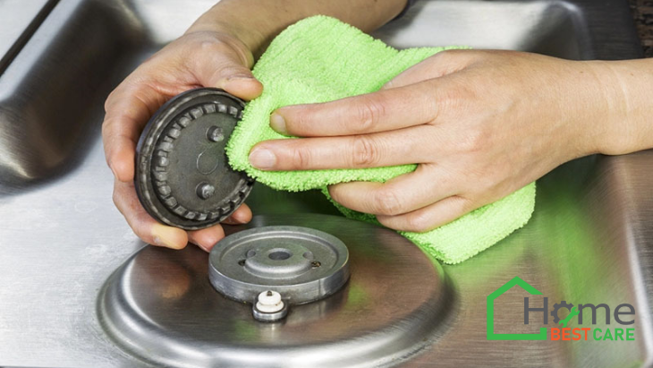 Bếp gas khi nấu bị đen nồi