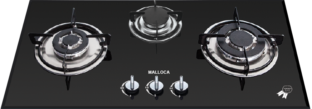 Bếp gas âm 3 vùng nấu Malloca AS 9103B Home Best