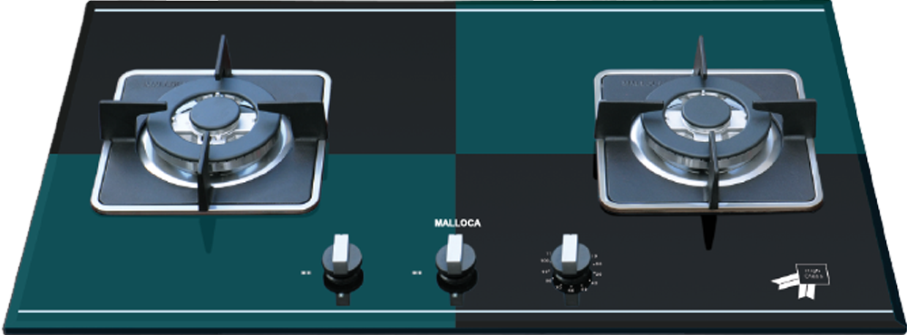 Bếp gas âm đôi Malloca AS 9402BG Home Best