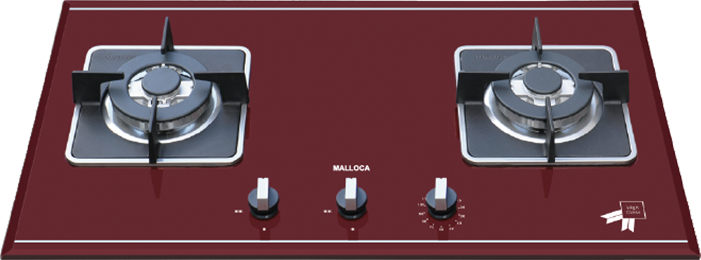 Bếp gas âm đôi Malloca AS 9402R Home Best