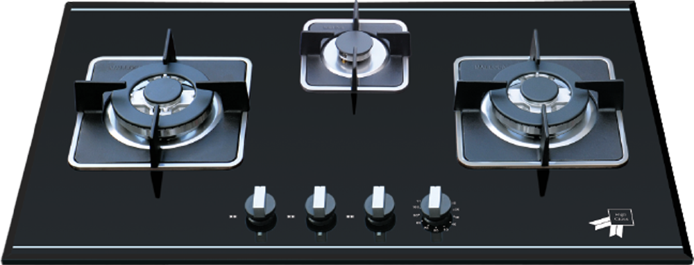 Bếp gas âm 3 vùng nấu Malloca AS 9403B Home Best