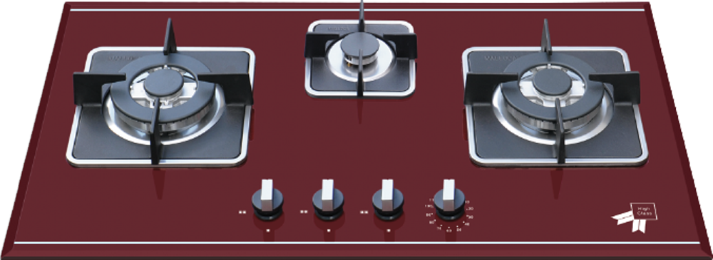 Bếp gas âm 3 vùng nấu Malloca AS 9403R Home Best