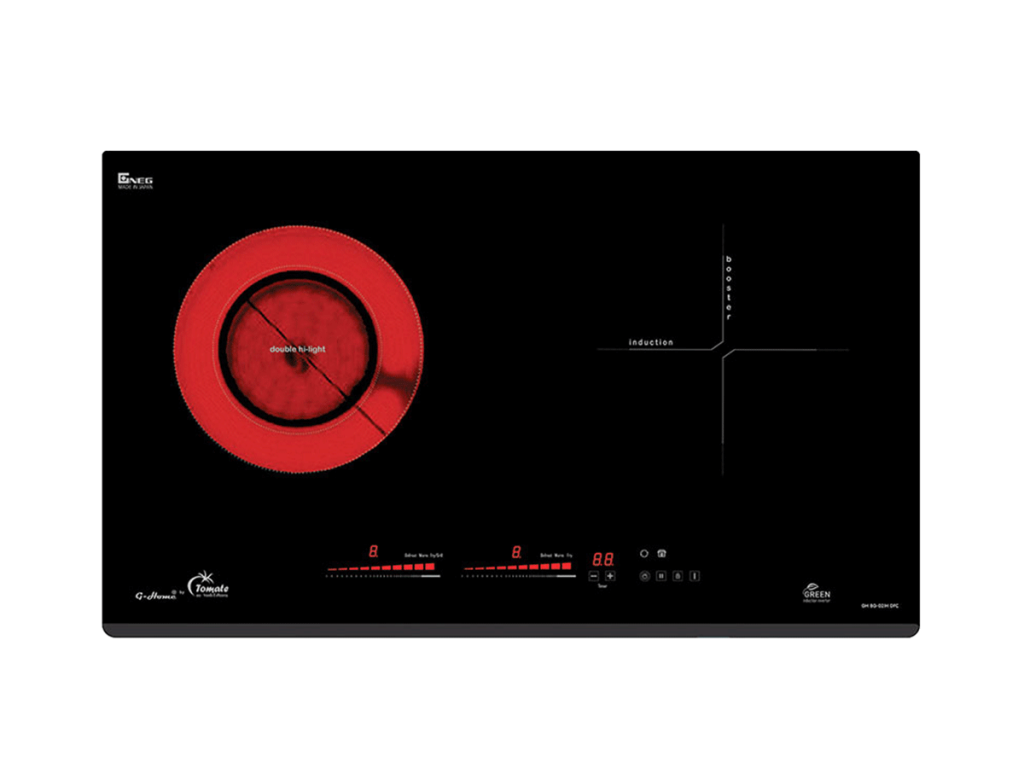 Bếp điện từ kết hợp hồng ngoại Tomate GH 8G-02IH