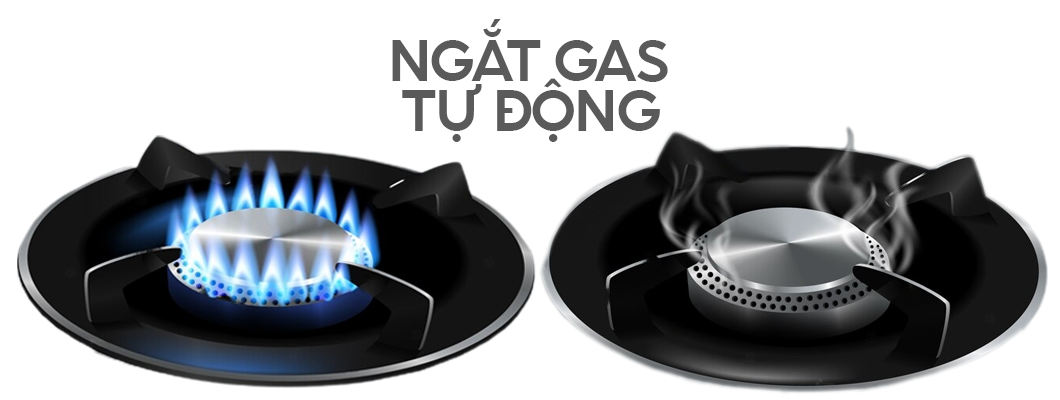 Chức năng ngắt gas tự động