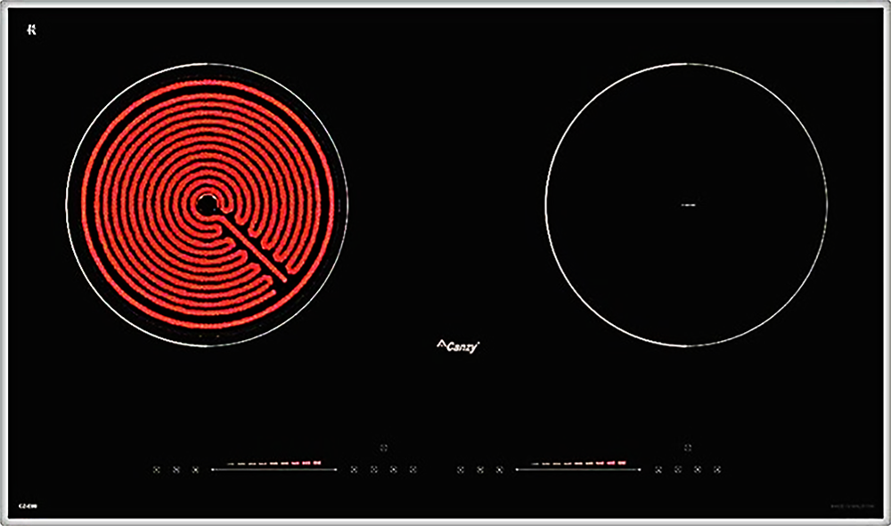 Bếp điện từ kết hợp hồng ngoại Canzy CZ-07H Home Best