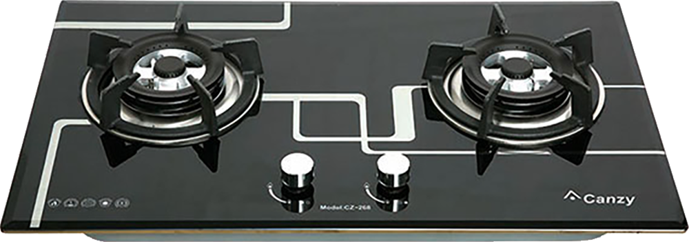 Bếp gas âm đôi Canzy CZ-268 Caro HomeBest