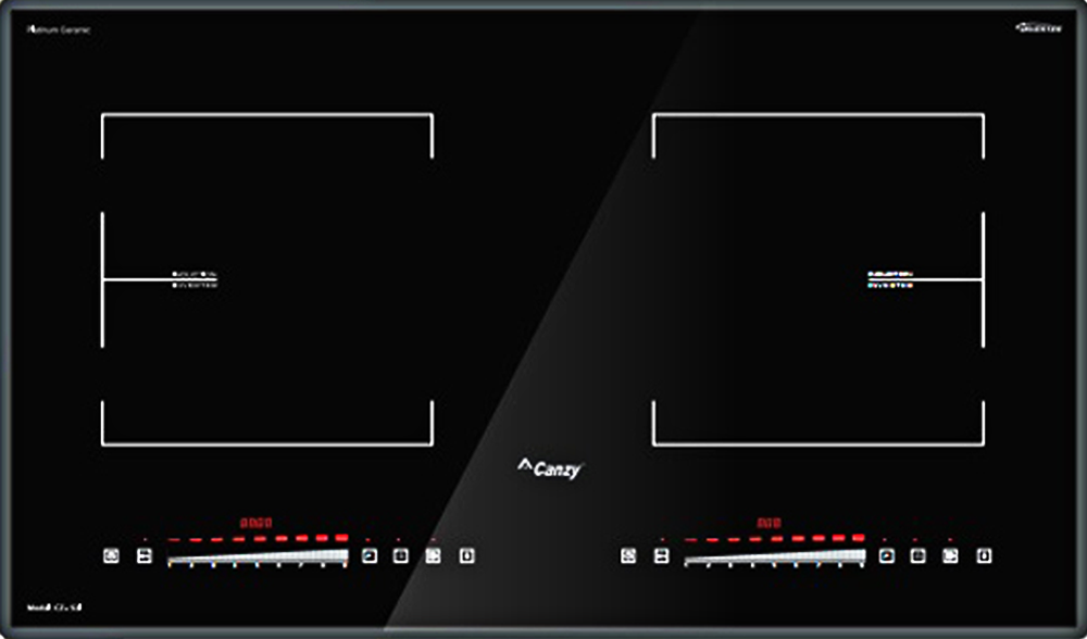 Bếp điện từ đôi Canzy CZ-52I Home Best