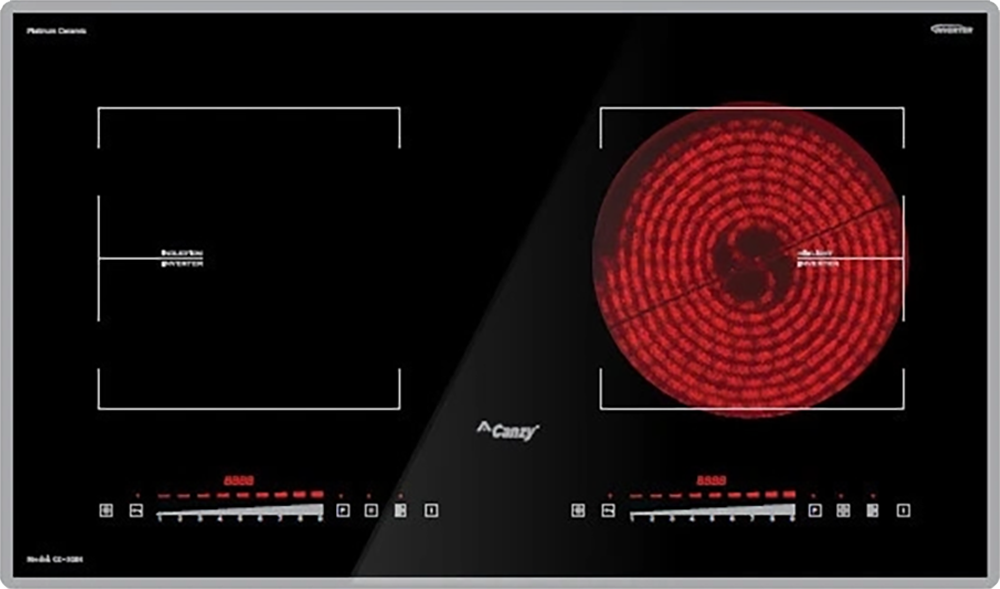 Bếp điện từ kết hợp hồng ngoại Canzy CZ-52IH Home Best