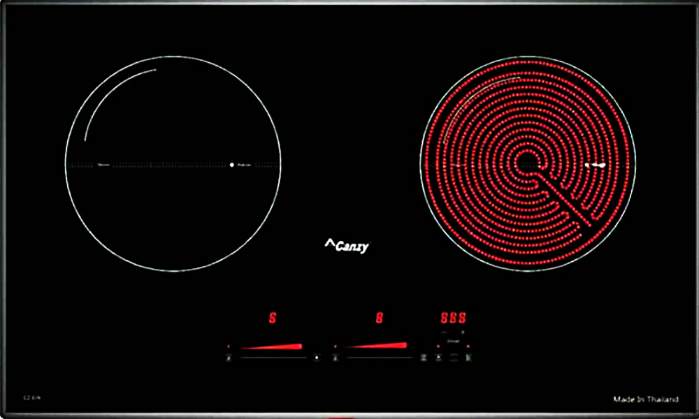 Bếp điện từ kết hợp hồng ngoại Canzy CZ-67R Home Best
