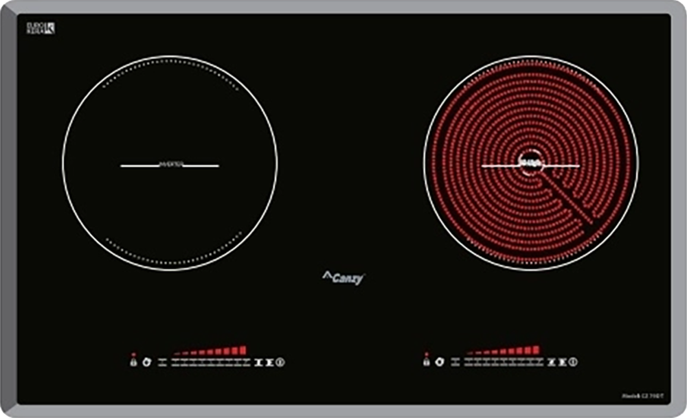 Bếp điện từ kết hợp hồng ngoại Canzy CZ-79DT Home Best