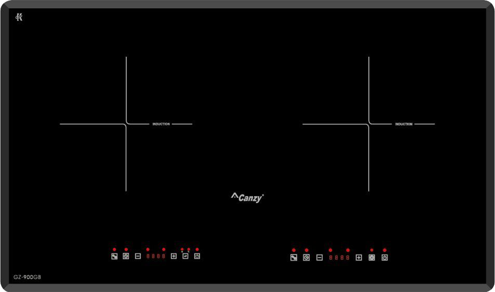 Bếp điện từ đôi Canzy CZ-900GB Home Best