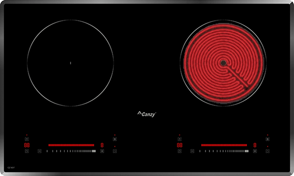 Bếp điện từ kết hợp hồng ngoại Canzy CZ-937 Home Best