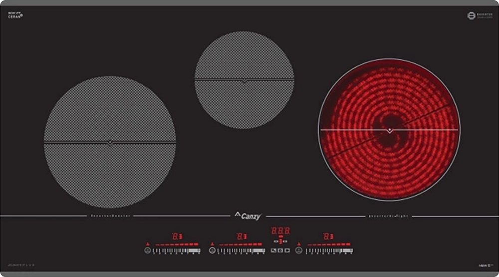 Bếp điện từ kết hợp hồng ngoại Canzy CZ-970Plus