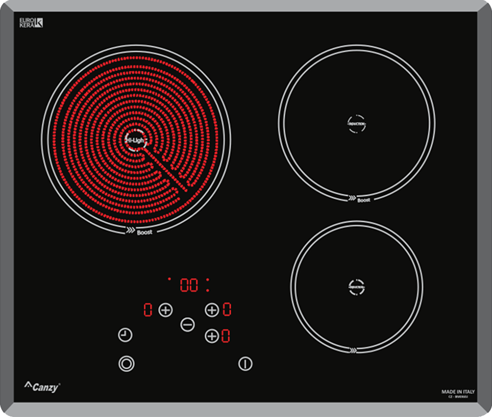 Bếp điện từ kết hợp hồng ngoại Canzy CZ-BMIX65I  Home Best